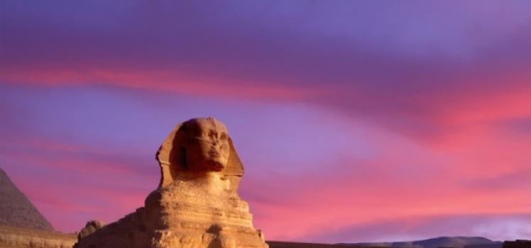 Sfinks w Egipcie