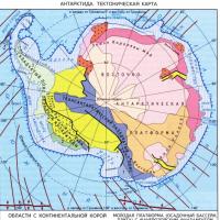 Геологическое строение антарктиды