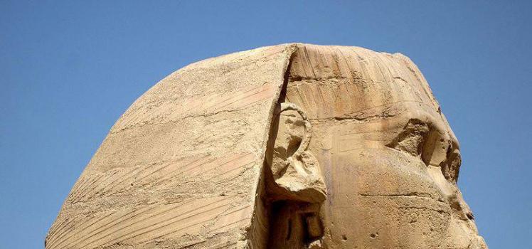 Mahusay na Sphinx, Giza, Egypt