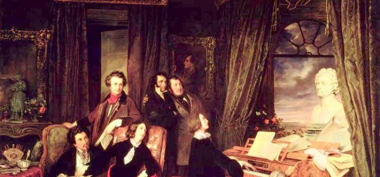 Franz Liszt (1811 - 1886) - seçkin Macar piyanist ve besteci